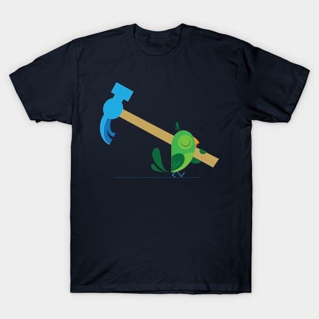 Hammertime (green) T-Shirt by sonofeastwood